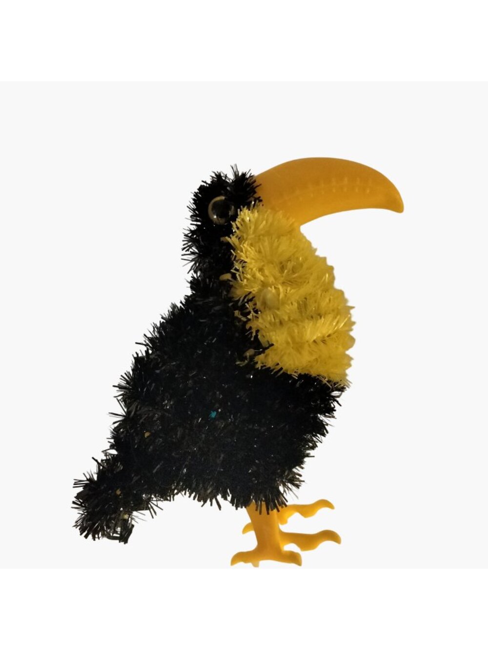 Tinsel Toucan Figure Topical Party Decor Tiki Luau